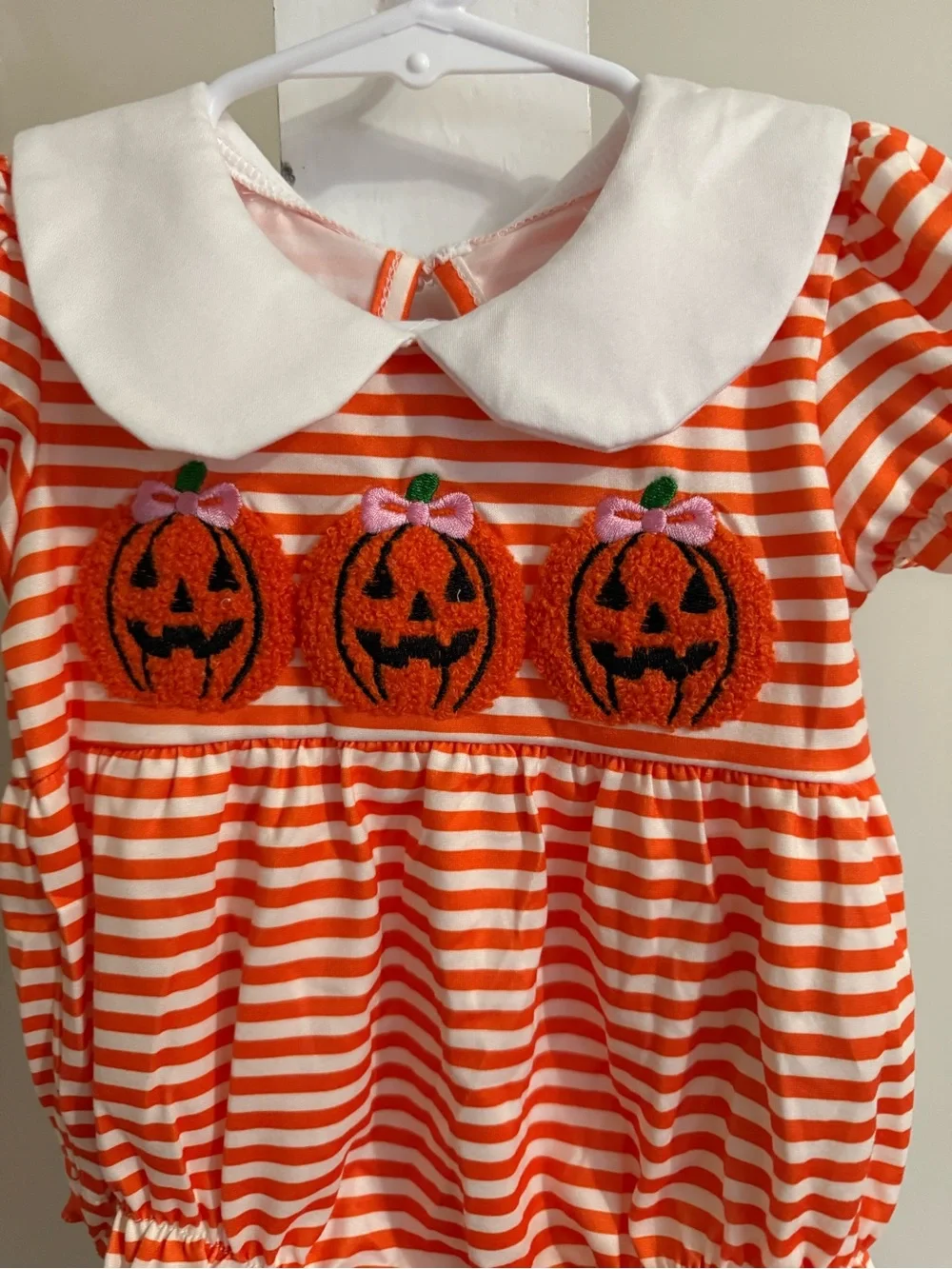 New Girl’s Halloween Bubble Romper